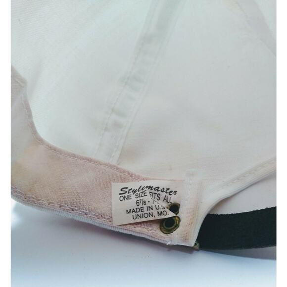 VTG Zerex Coolant Alan Kuwicki Leather Back Racing hat cap Made in USA - Picture 5 of 6